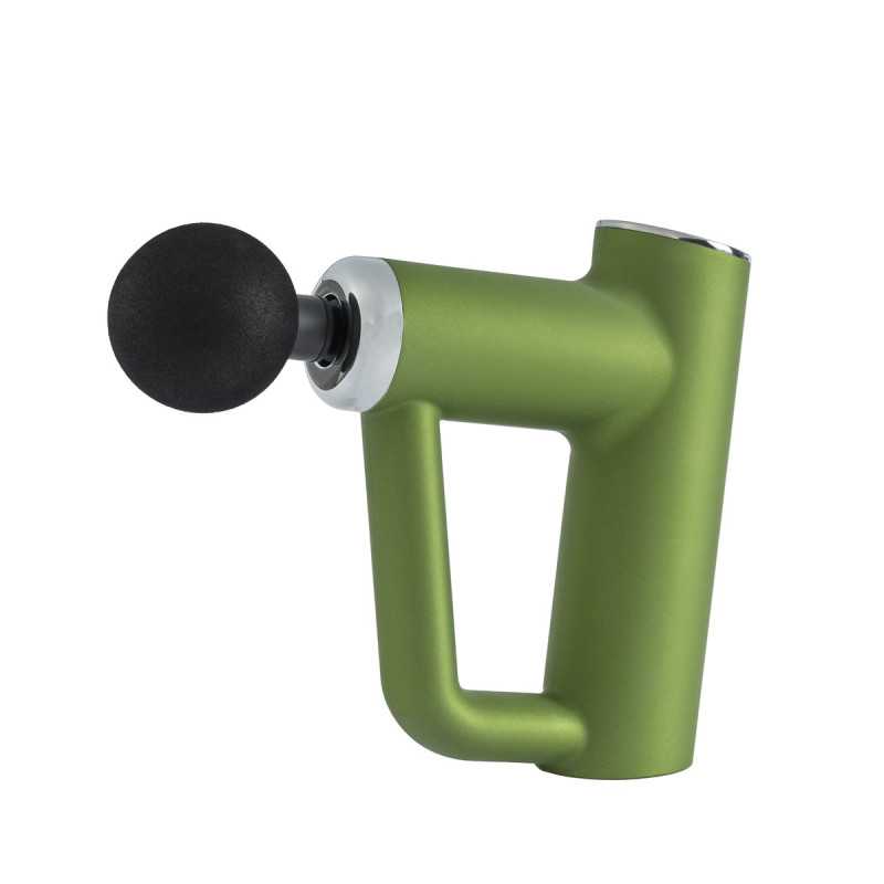 Extralink Massage Gun Mini Verde | Pistola de masaje | 4 puntas intercambiables - Imagen 2