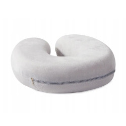 Extralink | Almohada de viaje | alrededor del cuello, turista, gris - Imagen 2