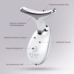 STAY BEAUTY ELEKTRYCZNY MASAŻER DO SZYI S8 - Imagem 2