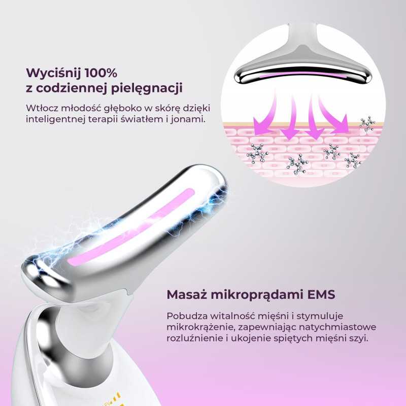 STAY BEAUTY ELEKTRYCZNY MASAŻER DO SZYI S8 - Imagem 6