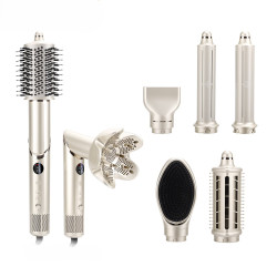 Stay Beauty M-17959L | Lokówko-suszarka składana 8w1 | z jonizacją, 1400W, 8 nasadek, zestaw do stylizacji - Zdjęcie 2