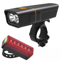 Conjunto de Luzes para Bicicleta Extralink, Dianteiro e...