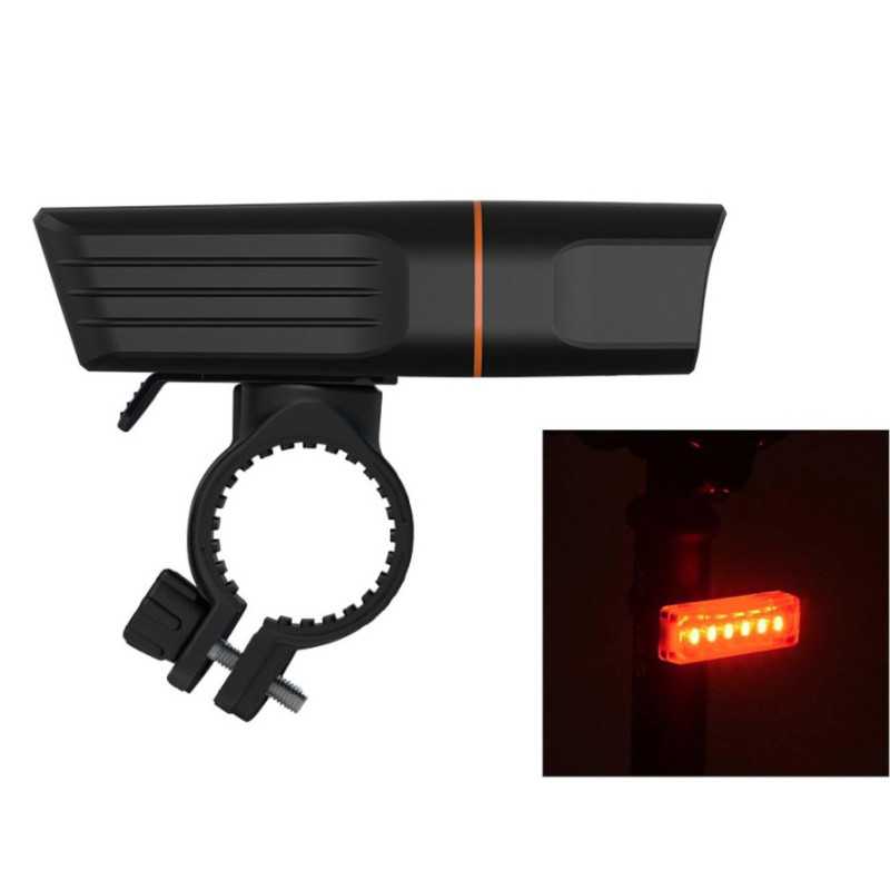 Juego de Luces para Bicicleta Extralink, Delantera y Trasera LED USB - Imagen 6