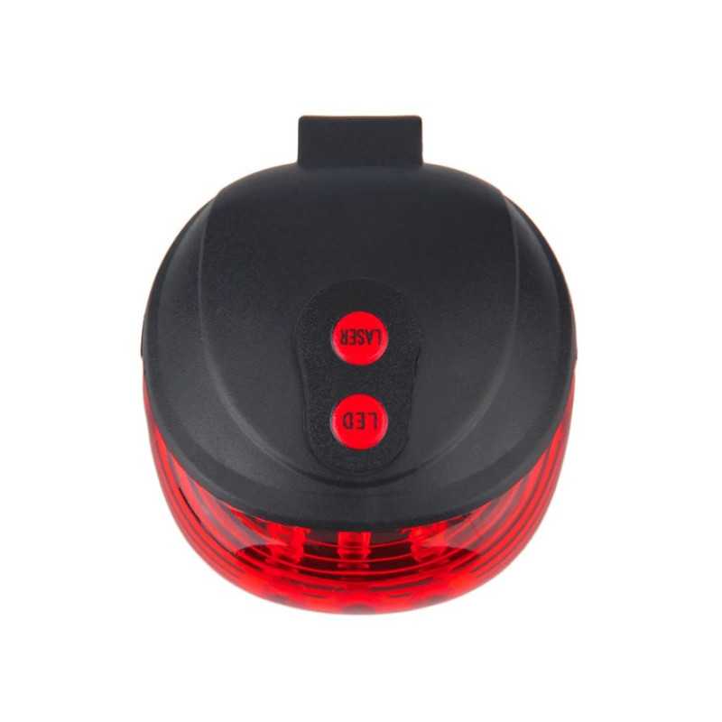 Luces traseras para bicicleta Extralink, láser de 5 LED que marca líneas - Imagen 4
