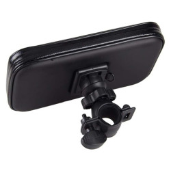 Soporte para Teléfono de Bicicleta Extralink, Impermeable, Rotación 360, Cierre Seguro - Imagen 5