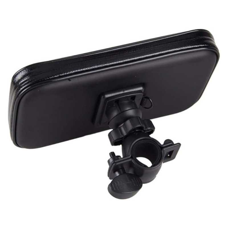 Soporte para Teléfono de Bicicleta Extralink, Impermeable, Rotación 360, Cierre Seguro - Imagen 5