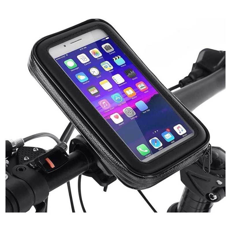 Suporte para Telefone de Bicicleta Extralink, Impermeável, Rotação 360, Fechamento Seguro - Imagem 9