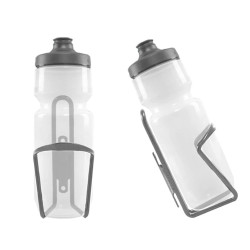 Extralink Aluminium Flaschenhalter für Fahrrad, Silber - Bild 2