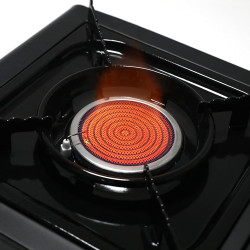 BLACK FOREST KUCHENKA GAZOWA TURYSTYCZNA CERAMICZNA W WALIZCE + ADAPTER - Изображение 3