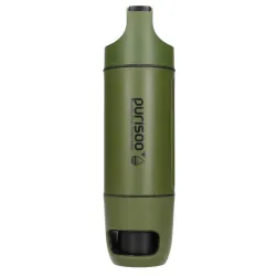 Purisoo+ Yeşil | Filtreleme Sistemli Şişe | Pompalı, 400ml, UF + ACF filtre - Görsel 3