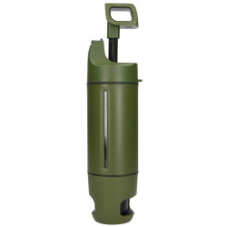 Purisoo+ Grün | Flasche mit Filtersystem | mit Pumpe, 400ml, UF + ACF Filter - Bild 5