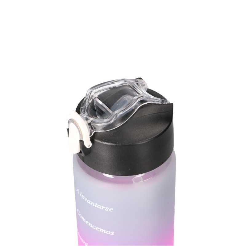 EXTRALINK BIDON MOTYWACYJNY 3W1 ZESTAW RÓŻOWY-CZARNY 2000ML+900ML+300ML - Imagem 5
