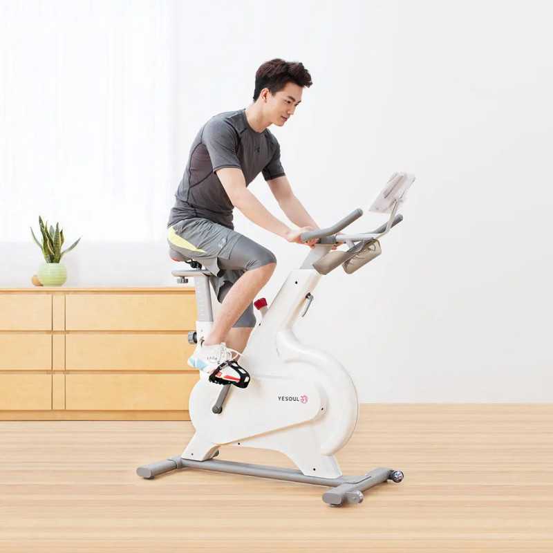 Yesoul Spin Bike M1 Beyaz Egzersiz Bisikleti - Görsel 4