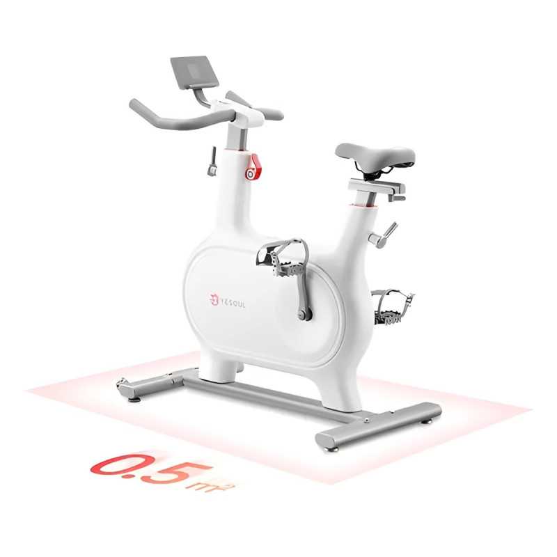 Bílý spinningový bicykl Yesoul M2EV - Obrázek 2