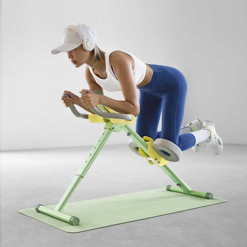 Yesoul ABS Roller Gym Equipment WT50 Green | Ab Workout Equipment | - Image 2