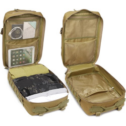 Mochila Escolar Táctica Militar Extralink para Hombres Grande 45L Bolsa de Viaje MIL-1115 - Imagen 4