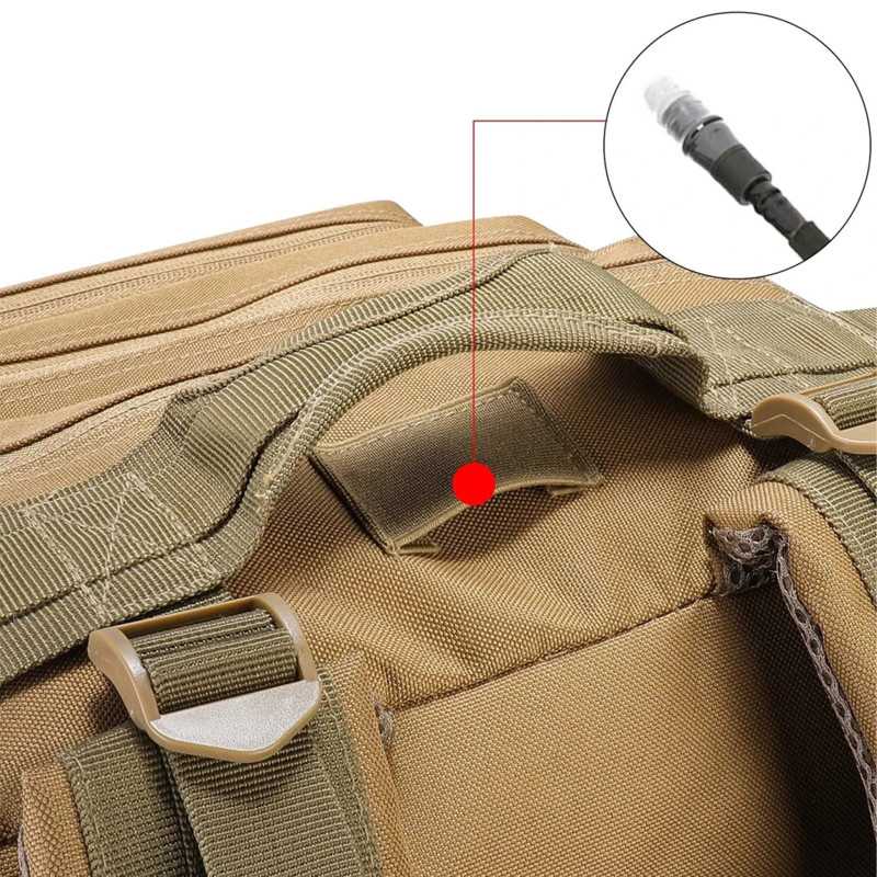 Mochila Escolar Táctica Militar Extralink para Hombres Grande 45L Bolsa de Viaje MIL-1115 - Imagen 5