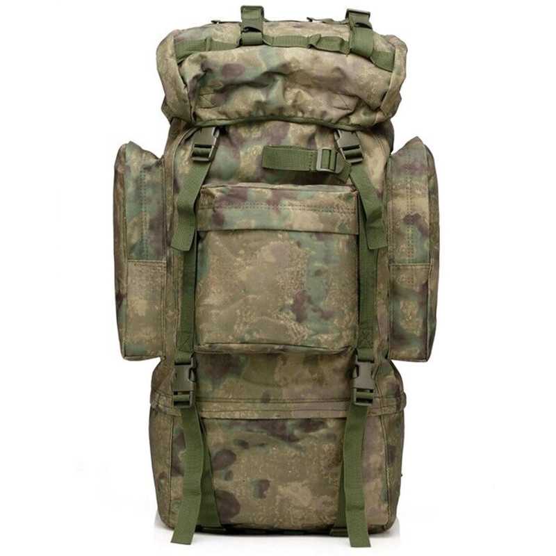 Mochila tática militar Extralink camuflada 65L mil-1125 - Imagem 2