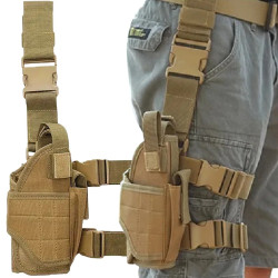 Extralink Cinta Militar Universal para Pistola Thigh...