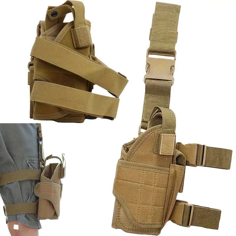 Extralink Funda Militar Universal para Pistola Thigh MIL-1117 - Imagen 2