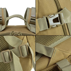 Extralink Militärischer Taktischer Rucksack 30L - Reise- und Schulrucksack für Männer - Bild 4