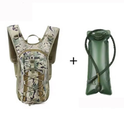EXTRALINK MILITARY PLECAK ROWEROWY GÓRSKI HYDRACYJNY Z BUKŁAKIEM NA WODĘ 3L SURVIVALOWY MIL-1121 - Immagine 2