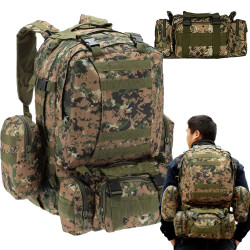 Mochila Militar Extralink T&aacute;ctica 4 en 1 Escolar de Viaje...