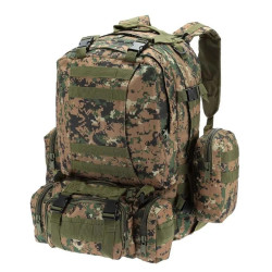 Extralink Military Backpack Tactical 4-in-1 School Travel Survival Bag 50L MIL-668 - Image 2