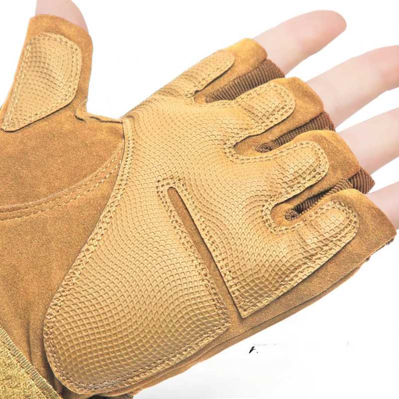 Extralink Military Tactical Combat Gloves Survival Fingerless Military L mil-694 - Image 3