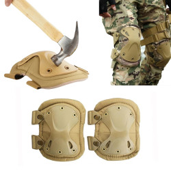 Rodilleras y coderas Extralink Military, rodilleras tácticas ASG mil-685 - Imagen 2
