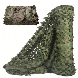 Камуфляжная сеть Black Forest, военное садовое...