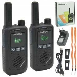 Baofeng BF-T17 Siyah 2'li Paket Telsiz