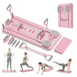 Extralink | Deska na pilates | růžov&aacute;, reformer pro...
