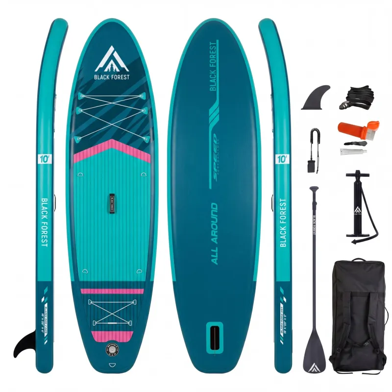 Extralink SUP Tahtası 305x81x15cm | Şişme tahta + aksesuarlar | Set, SUP-3020
