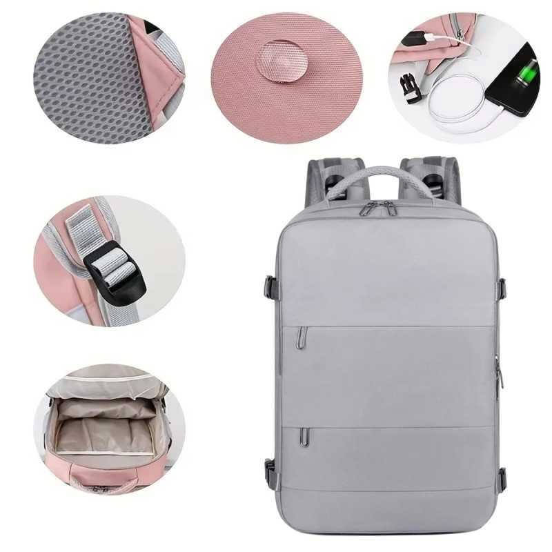 Extralink Rucksack, Robustes Universelles Handgepäck für Laptops - Bild 4