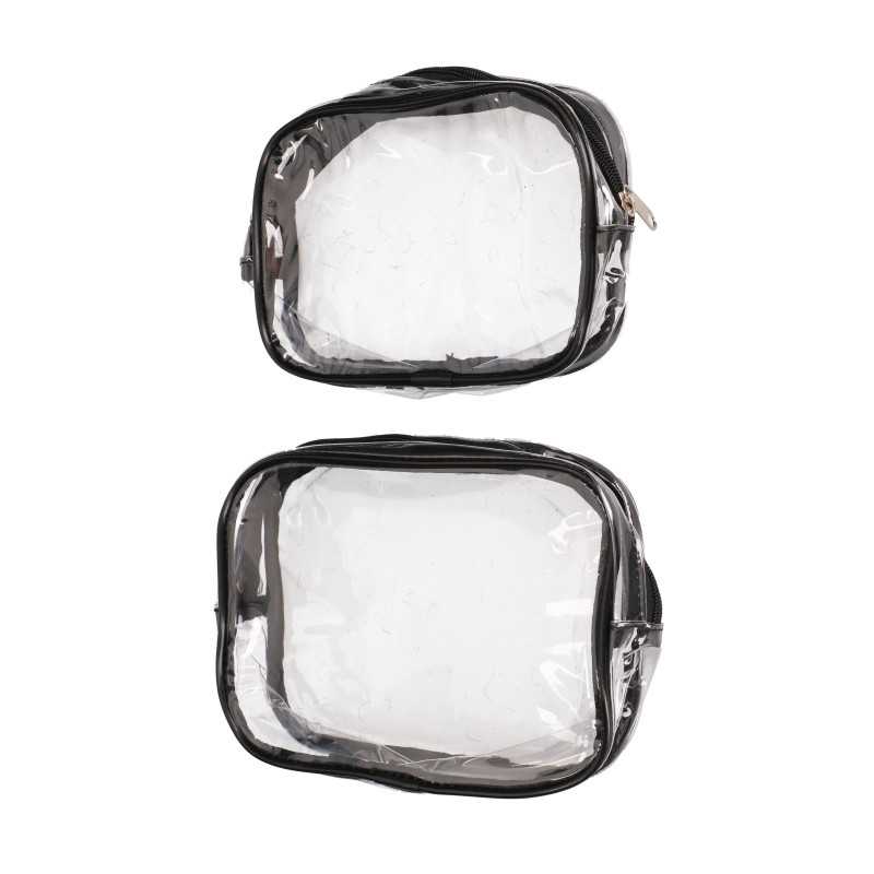 BLACK FOREST PLECAK PODRĘCZNY KABINOWY PODRÓŻNY 45X20X30 CM + 2x KOSMETYCZNA - KM03 SZARY - Изображение 10