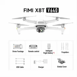 FIMI X8T V640 Basic | Dron | kamera termowizyjna, 1x bateria, 4K, GPS, zasięg do 20km - Zdjęcie 7
