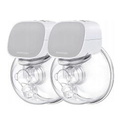 Bomba de leite el&eacute;trica dupla Momcozy S9 Pro Cinza, 180ml
