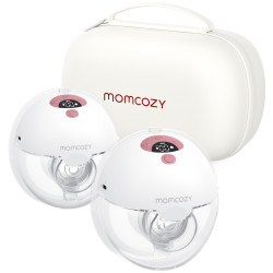 Двуной молокоотсос Momcozy M5 Красный, 160 мл