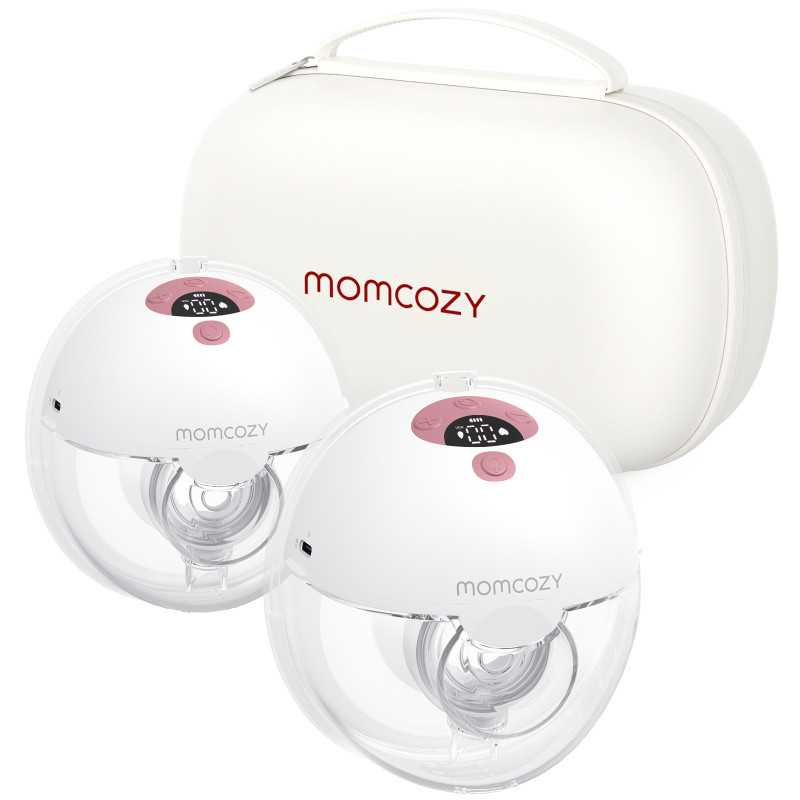 Momcozy M5 Podwójny czerwony | Laktator | 160ml