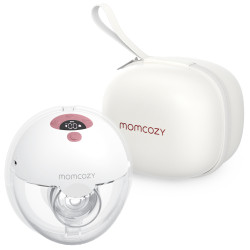 Elektrick&aacute; ods&aacute;vačka ml&eacute;ka Momcozy M5 Jednoduch&aacute; Červen&aacute;,...