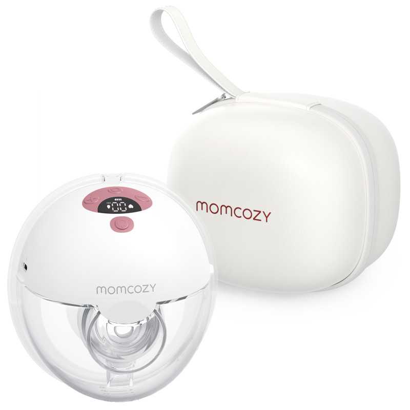 Elektrická odsávačka mléka Momcozy M5 Jednoduchá Červená, 160ml