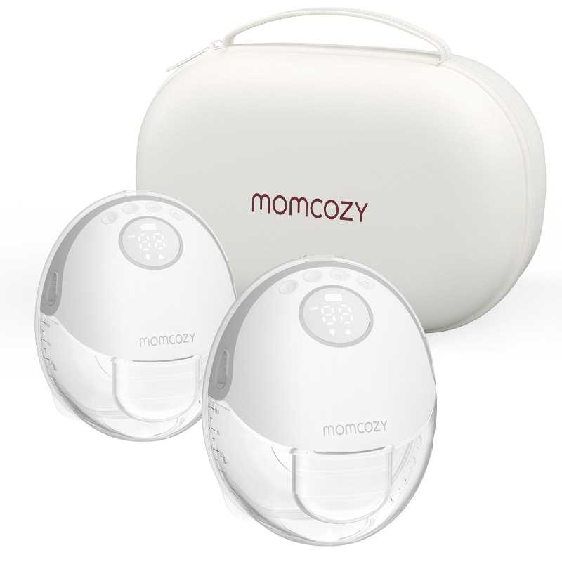 Молокоотсос Momcozy M6 Двойной Серый, 180мл
