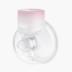 MOMCOZY S12 PRO WEARABLE BREAST PUMP PINK DOUBLE PACKS - Immagine 2