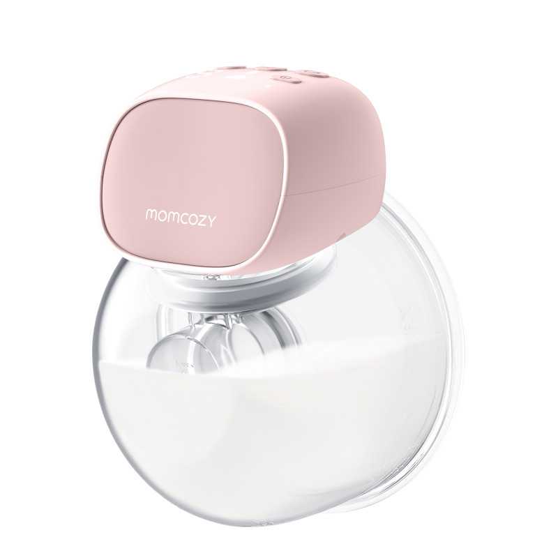 MOMCOZY S9 PRO WEARABLE BREAST PUMP PINK DOUBLE PACKS - Immagine 2