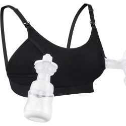 MOMCOZY YN08 HANDS-FREE PUMPING BRA BLACK XL - Imagem 2