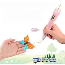 Extralink SmartLife 3D Pen Żółty | Długopis 3D | - Zdjęcie 2
