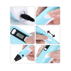 Extralink SmartLife 3D Pen Żółty | Długopis 3D | - Zdjęcie 4