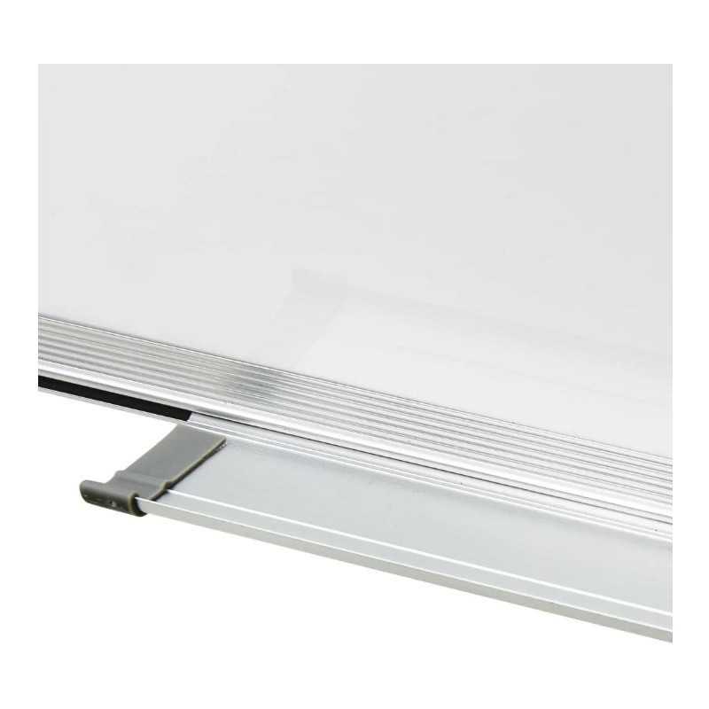 Lavagna magnetica bianca cancellabile a secco 120 x 90 cm + accessori - Immagine 4