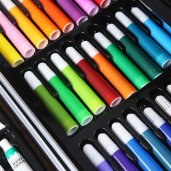 Extralink Painting Set for Kids, Artistic Craft 145 Pieces Large Suitcase - Image 5